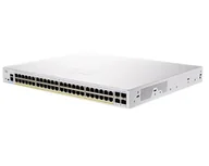 Switche - Cisco CBS250-48PP-4G-EU-RF łącza sieciowe Zarządzany L2/L3 Gigabit Ethernet (10/100/1000) Srebrny CBS250-48PP-4G-EU-RF - miniaturka - grafika 1