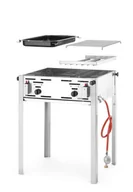 Piece, kotły  i płyty grzejne gastronomiczne - Grill-Master Maxi 50/50, HENDI, 11kW, 850x675x(H)600mm 154540 - miniaturka - grafika 1