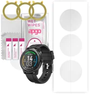 Akcesoria do smartwatchy - 3x Folia hydrożelowa do Hama Fit Watch 6900 - apgo Smartwatch Hydrogel Protection Ochrona na ekran smartwatcha - miniaturka - grafika 1