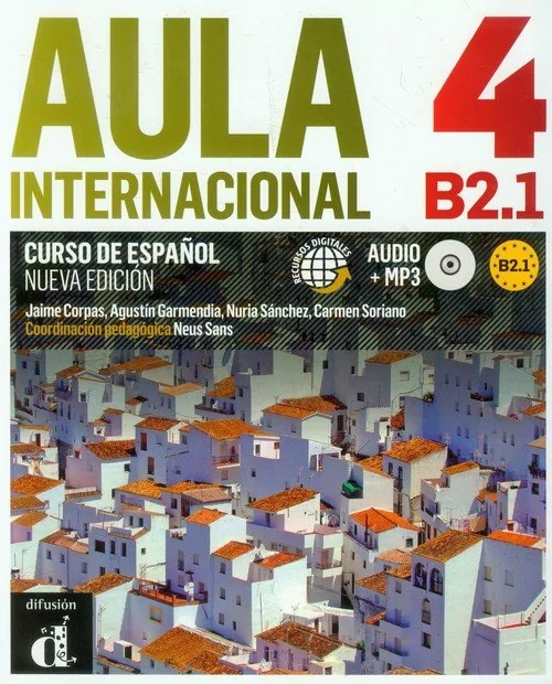 LektorKlett - Edukacja Aula Internacional 4 B2.1 Podręcznik z płytą CD - Jaime Corpas, Garmendiia Agustin, Carmen Soriano