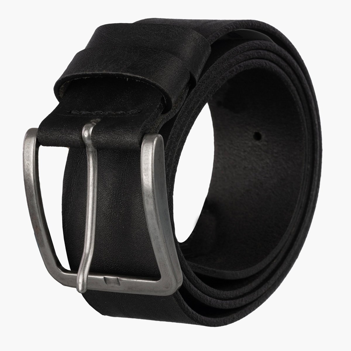 Pasek Męski BIG STAR Skórzany Pas Do Spodni Czarny MM675013 Czarny 110