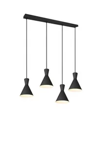 RL Enzo lampa wisząca 4-punktowa czarna R30784032 R30784032 - Lampy sufitowe - miniaturka - grafika 1