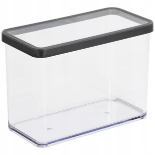 ROTHO Pojemnik 2,1 l żywność produkty sypkie szczelny grafitowy LOFT - Pojemniki kuchenne ROTHO Pojemnik 2,1 l żywność produkty sypkie szczelny grafitowy LOFT - Pojemniki kuchenne - miniaturka - grafika 1