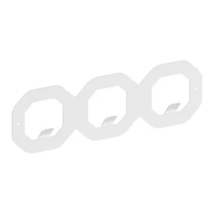 Wieszak ścienny ubrania klucze GAMET WS40 biały - Wieszaki i stojaki Wieszak ścienny ubrania klucze GAMET WS40 biały - Wieszaki i stojaki - miniaturka - grafika 1