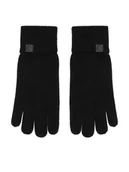Rękawiczki - Calvin Klein Rękawiczki Emblem LV14D8016G Czarny - miniaturka - grafika 1