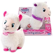 Zabawki interaktywne dla dzieci - Interaktywna tańcząca Funky Lama Natalia fioletowy - miniaturka - grafika 1