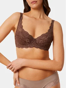 Triumph Biustonosz z fiszbiną Amourette 300 WHP X 10166798 Brązowy - Biustonosze - miniaturka - grafika 1