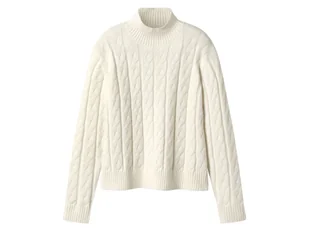 esmara® Sweter damski (Biały, L(44/46)) - Swetry damskie esmara® Sweter damski (Biały, L(44/46)) - Swetry damskie - miniaturka - grafika 1