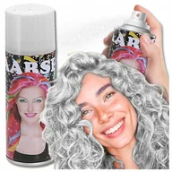 Farby do włosów i szampony koloryzujące - KOLORYZUJĄCY SPRAY DO WŁOSÓW LAKIER BIAŁY BROKAT 250 ml - miniaturka - grafika 1