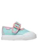 Buty dla dziewczynek - Vans Trampki Mary Jane Pastel Glitter VN000CRY6V61 Niebieski - miniaturka - grafika 1