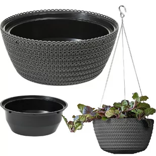 Misa wisząca JERSEY 240 - antracyt  LA788-82 LAMELA - Donice - miniaturka - grafika 1