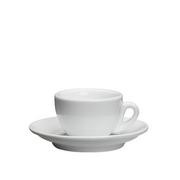 Filiżanki - Cilio Filiżanka ze spodkiem do espresso Roma biała CI-215007 - miniaturka - grafika 1