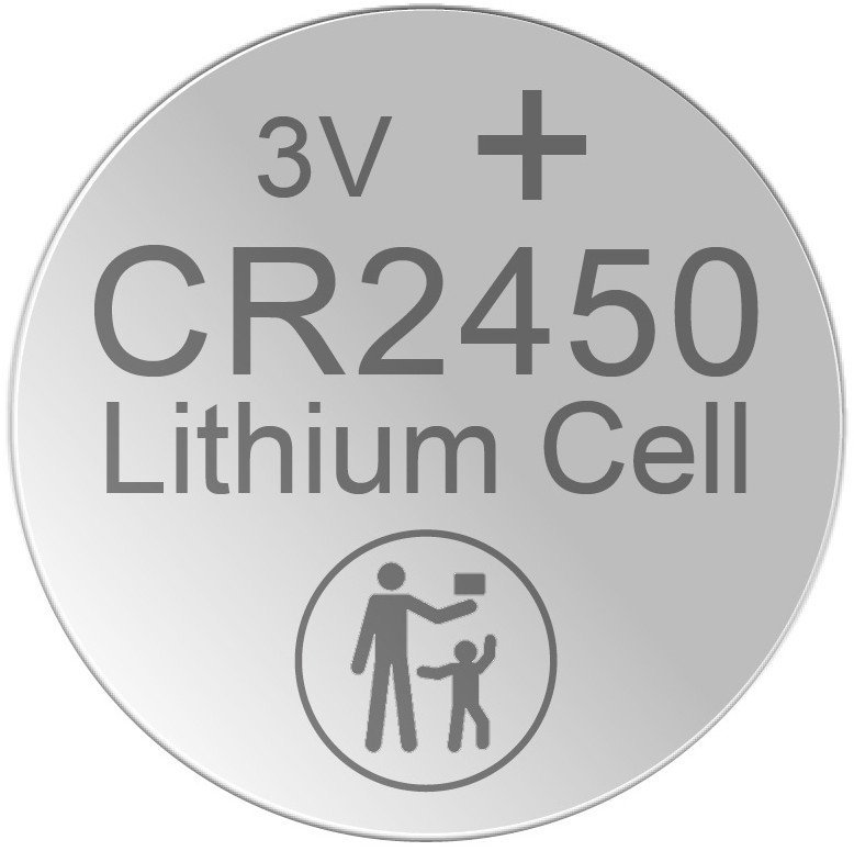 XCell Batterie Knopfzelle CR2450 3V 580mAh 5St.