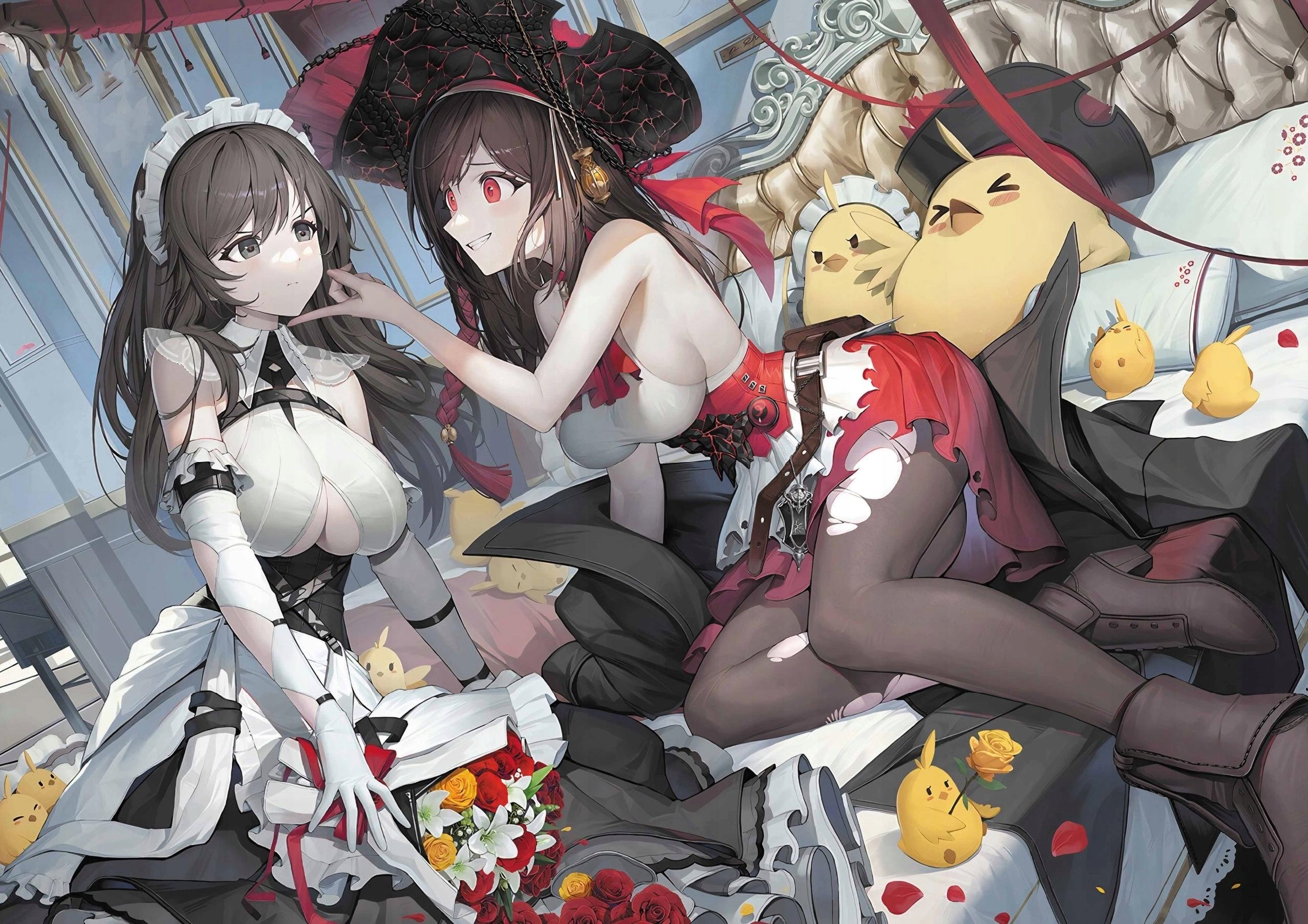 Plakat A1 anime gra Azur Lane