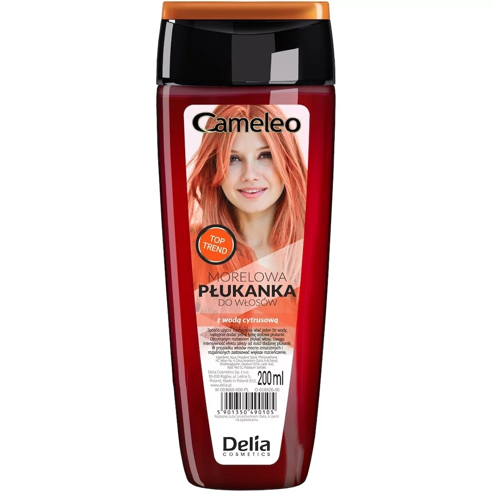 DELIA Cameleo - Płukanka Do Włosów Morelowa 200ml