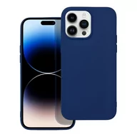 Etui i futerały do telefonów - OEM Futerał Soft Do Iphone 14 Pro Max Ciemny Niebieski - miniaturka - grafika 1