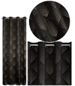 Zasłony - Euro Firany Zasłona Gotowa Dekor 140 x 250 Przelotka Victoria2 1224782 - miniaturka - grafika 1