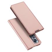 Etui i futerały do telefonów - Dux Ducis Skin Pro kabura etui pokrowiec z klapką Xiaomi 12X / 12 różowy - miniaturka - grafika 1
