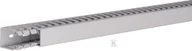 Kanały kablowe - Hager polo Korytko grzebieniowe bezhalogenowe HA7 40x25 jasnoszare HA740025 2m HA740025 - miniaturka - grafika 1