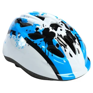 Dziecięcy kask rowerowy Volare - XS - niebiesko-biały - 47-51 cm - bardzo mały model - Kaski rowerowe - miniaturka - grafika 1