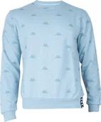 Bluzy męskie - Kappa Bluza męska Kappa Iver niebieska 309038 16-4013 L - miniaturka - grafika 1
