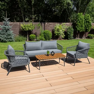 Meble ogrodowe ROMA CAFFE Dark Grey - FURRORE - Meble ogrodowe - miniaturka - grafika 1