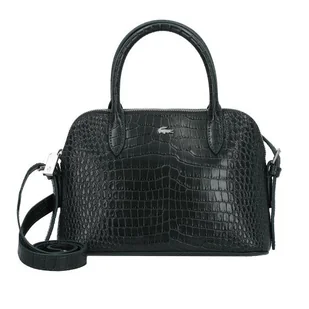 Lacoste Chantaco Classics Torba na ramię S Skórzany 24 cm zielony - Torebki damskie - miniaturka - grafika 1