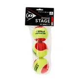 Tenis ziemny - Piłki tenisowe dla dzieci Dunlop Stage 3 - 3 szt - miniaturka - grafika 1