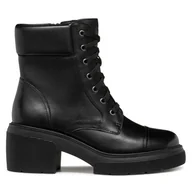Botki damskie - Botki Geox D Spherica Ec15 D46WWB 043BC C9999 Czarny - miniaturka - grafika 1