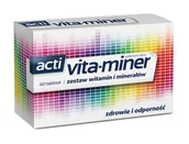 Witaminy i minerały - Aflofarm Vita-miner 60 szt. - miniaturka - grafika 1