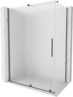 Kabiny prysznicowe - Mexen Velar kabina prysznicowa rozsuwana 150x80 cm, szron, gun metal - 871-150-080-31-95 - miniaturka - grafika 1