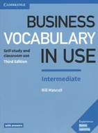 Książki do nauki języka angielskiego - Business Vocabulary in Use: Intermediate Book with Answers: Self-Study and Classroom Use - miniaturka - grafika 1