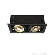 Lampy sufitowe - Spotline Reflektor Kadux 2 ES111 - Czarny (115550) - miniaturka - grafika 1