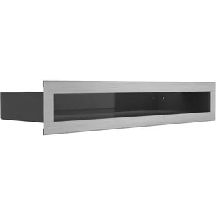 Kratki.pl Kratka wentylacyjna luft 60x400 mm - szlifowany LUFT/6/40/SZ - Akcesoria kominkowe - miniaturka - grafika 3
