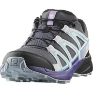 Buty dla chłopców - Salomon Buty trekkingowe Speedcross, fioletowe, 34 EU, Fioletowy, 34 EU - miniaturka - grafika 1