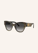 Okulary przeciwsłoneczne - Dolce & Gabbana Okulary Przeciwsłoneczne dg4449 schwarz - DOLCE & GABBANA - miniaturka - grafika 1