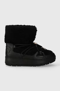 Tommy Hilfiger śniegowce TOMMY TEDDY SNOWBOOT kolor czarny FW0FW07505 - Śniegowce damskie - miniaturka - grafika 1