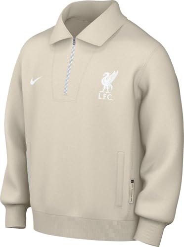 Nike Liverpool Fc Shirt LFC M Nk Df SI Qz Top, Lt Orewood BRN/White, FQ8008-104, 2XL