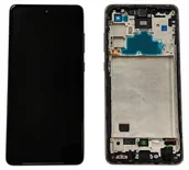 Części serwisowe do telefonów - WYŚWIETLACZ LCD EKRAN SAMSUNG GALAXY A72 A725 INCELL RAMKA - miniaturka - grafika 1