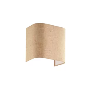 Abażur do kinkietu GEA PARALUME AP2 CANVAS 239606 - Ideal Lux - Lampy ścienne - miniaturka - grafika 1