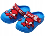 Buty dla chłopców - KLAPKI KAPCIE DZIECIĘCE BUTY SANDAŁKI KROKSY MARVEL SPIDER-MAN 27-28 - miniaturka - grafika 1