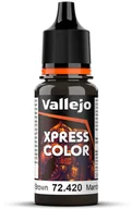Akcesoria i części modelarskie - Vallejo: 72.420 - Xpress Color - Wasteland Brown - miniaturka - grafika 1