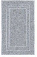 Dywaniki łazienkowe - Kleine Wolke Lodge Wegański Dywanik Frotte szary 50x 80 cm ECO LIVING - miniaturka - grafika 1