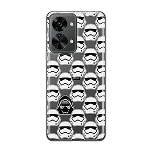 Etui Gwiezdne Wojny 020 Star Wars Nadruk częściowy Przeźroczysty Producent: OnePlus, Model: NORD 2T 5G - Etui i futerały do telefonów - miniaturka - grafika 1