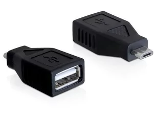 Delock Adapter micro USB - USB - Kable komputerowe i do monitorów - miniaturka - grafika 1