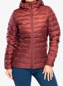 Kurtki narciarskie - Kurtka puchowa damska Jack Wolfskin Passamani Down Hoody - red ochre - miniaturka - grafika 1