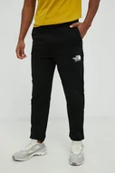 Spodnie sportowe męskie - spodnie dresowe męskie THE NORTH FACE COORDINATES PANT Black - miniaturka - grafika 1