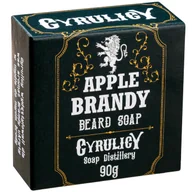 Kosmetyki i akcesoria do pielęgnacji brody - Cyrulicy, mydło do brody Apple Brandy, 90g - miniaturka - grafika 1
