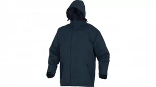 Delta Plus Kurtka z poliestru twill powlekanego PVC bez elementów metalowych podszewka z polaru kolor granatowy rozmiar XL CORP GOTEBBMXG GOTEBBMXG - Odzież robocza - miniaturka - grafika 1