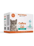 Mokra karma dla kotów - CALIBRA Cat Life Sterilised Multipack 12x85 saszetki mięsne - miniaturka - grafika 1